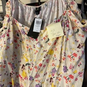 Hot topic Disney beauty and the beast 5x dress